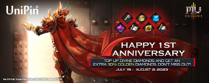 MU Origins 3 1st Anniversary Promo! (PH)